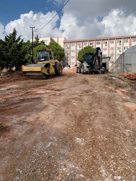 Yüksekokulumuza Öğrenci Otoparkı Yapıldı